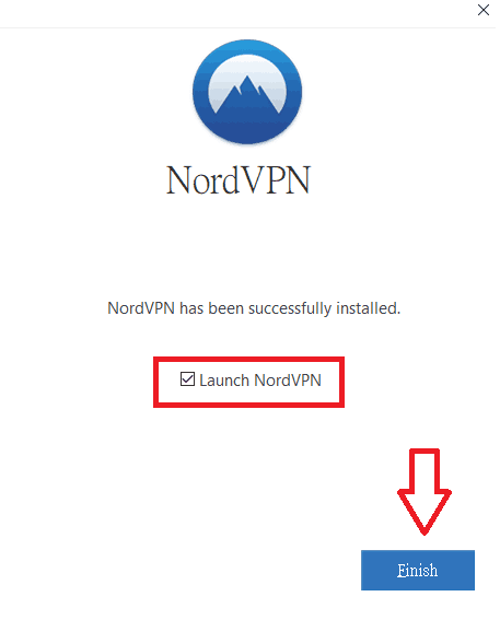 nordvpn安裝完成
