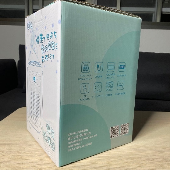 ikiiki 伊崎 IK-AP8401 空氣清淨機-包裝盒