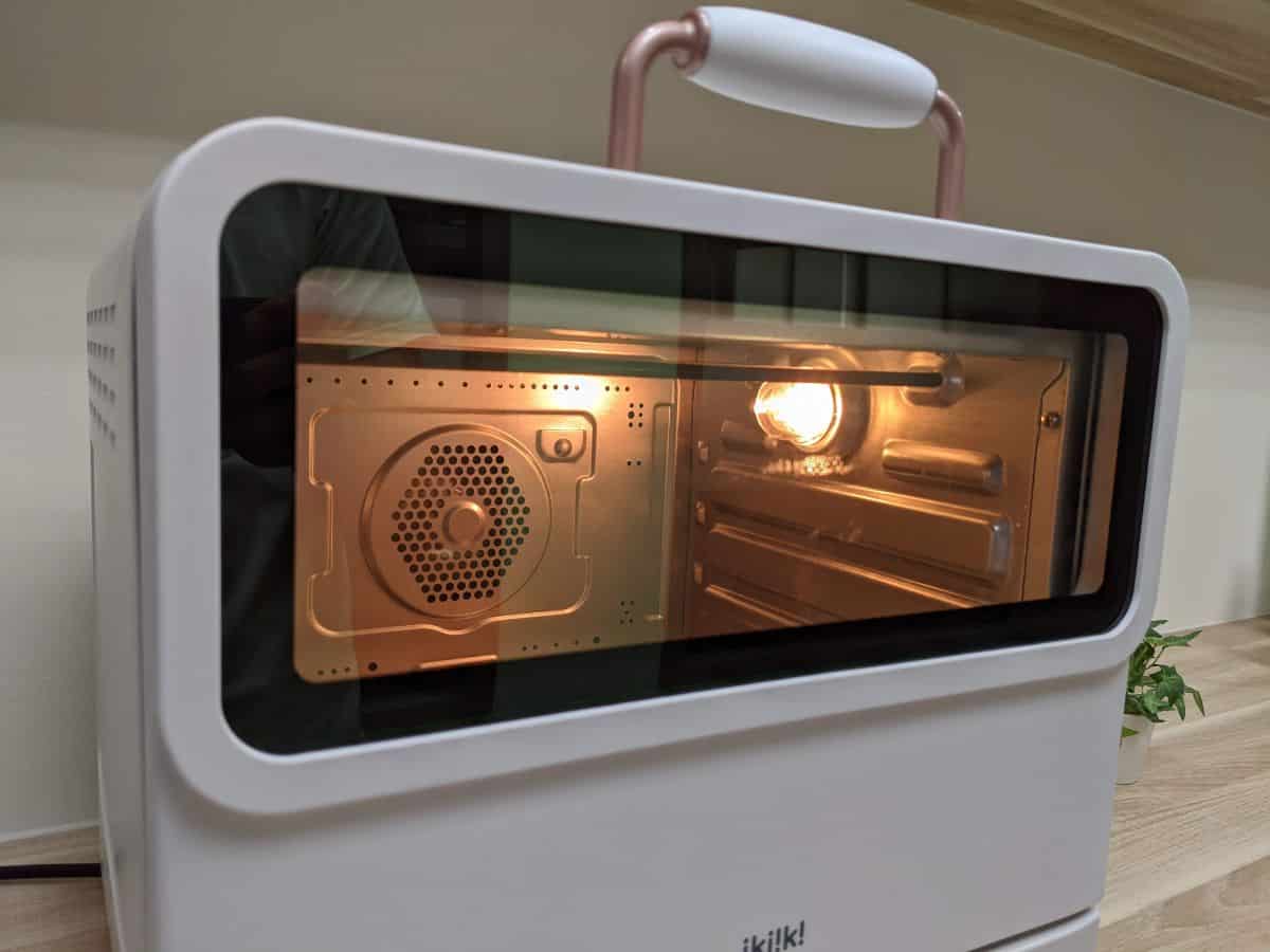 伊崎蒸氣烤箱玻璃面板