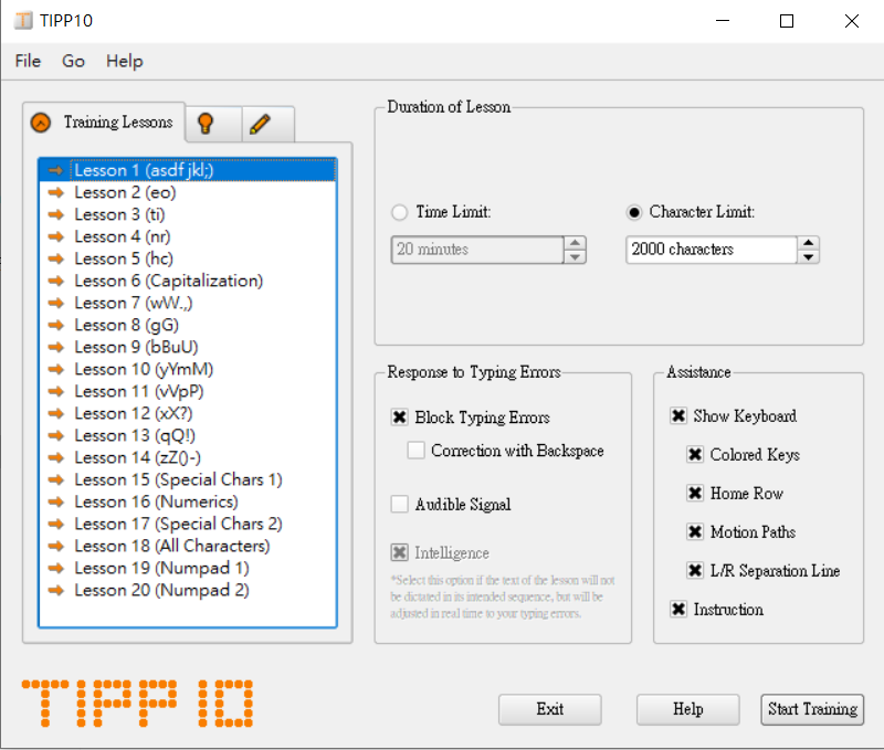 TIPP 10 Typing Software 圖2